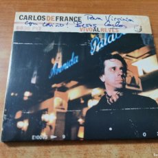 CDs de Música: CARLOS DE FRANCE VIVO AL REVÉS FIRMADO CD ALBUM DIGIPACK AÑO 2004 OBJETIVO BIRMANIA 14 TEMAS. Lote 390166484