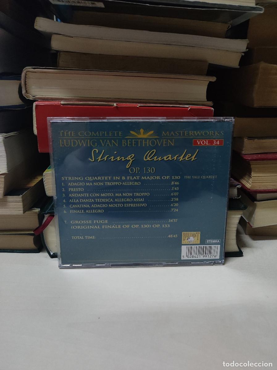 CDs de m&uacute;sica: LUDWIG VAN BEETHOVEN VOL. 34 STRING QUARTET OP. 130 - Foto 2