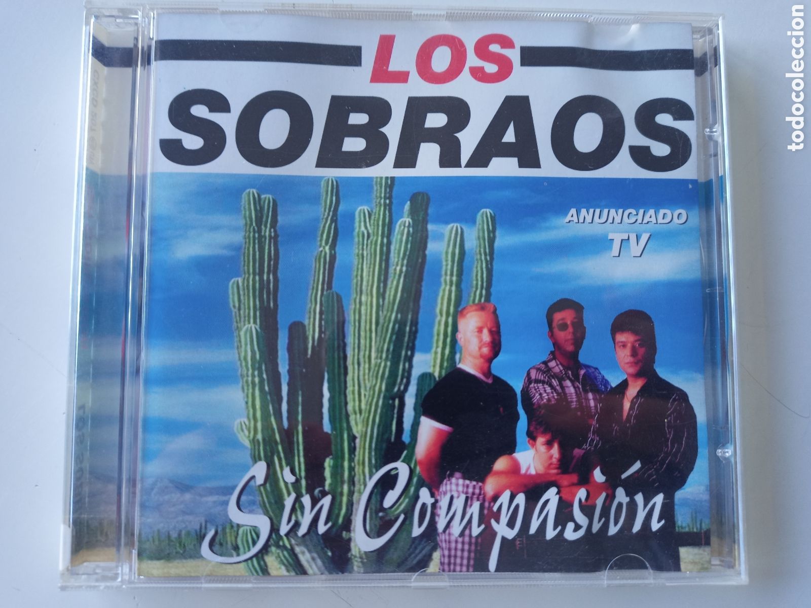 CDs de m&uacute;sica: Los Sobraos - Sin compasi&oacute;n - Foto 1