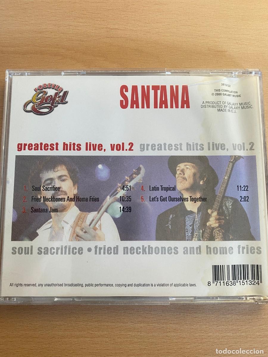 CDs de m&uacute;sica: SANTANA GREATEST HITS VOL 2 - Foto 2