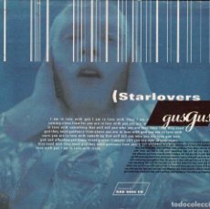 CDs de Música: GUSGUS - STARLOVERS. DISC ONE. CD MINIMAX, SINGLE. Lote 390381059