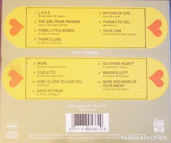 CDs de m&uacute;sica: Nat King Cole &ndash; L-O-V-E - Foto 2