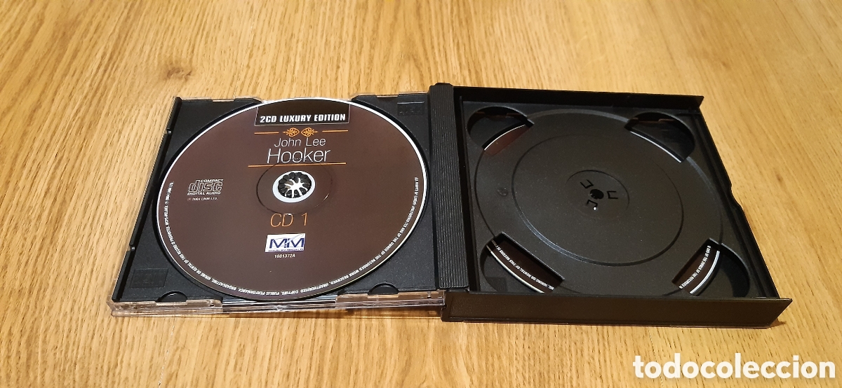 CDs de m&uacute;sica: John Lee Hooker doble cd galaxy records 2003 - Foto 3