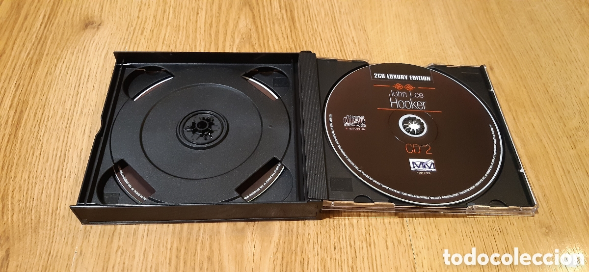 CDs de m&uacute;sica: John Lee Hooker doble cd galaxy records 2003 - Foto 4