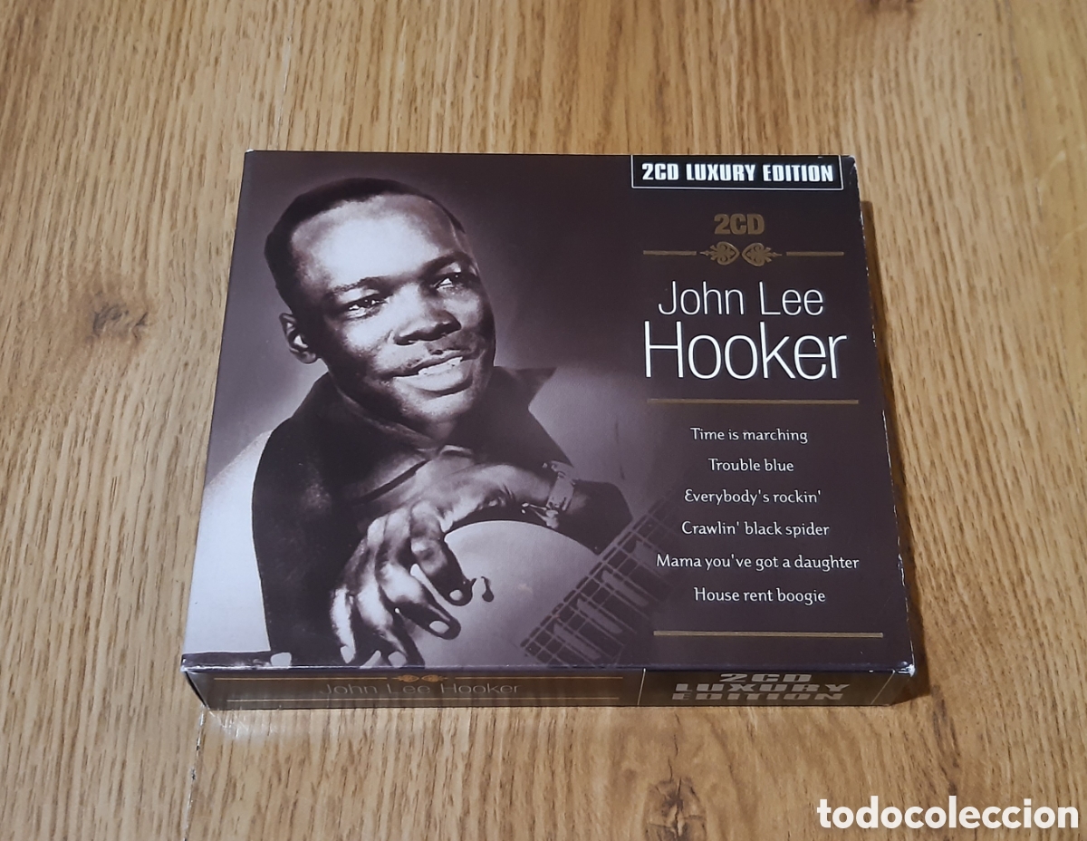 CDs de m&uacute;sica: John Lee Hooker doble cd galaxy records 2003 - Foto 1