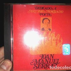 CDs de Música: JOAN MANUEL SERRAT DEDICADO A ANTONIO MACHADO CD. Lote 390409729