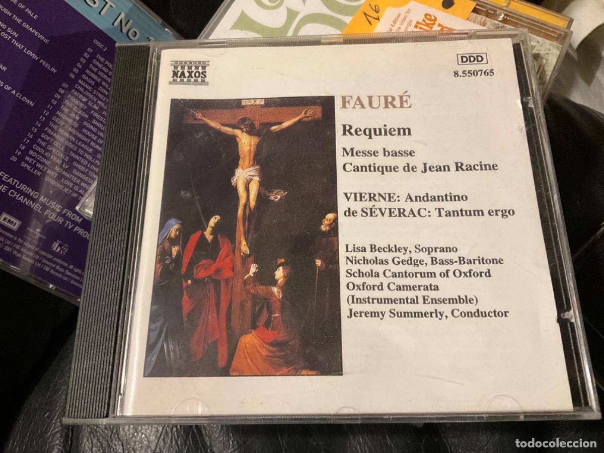 CDs de m&uacute;sica: Gabriel Faur&eacute;, Requiem. Louis Vierne. Deodat de Severac - Foto 1