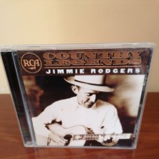 CDs de Música: JIMMIE RODGERS COUNTRY LEGENDS 2002 RCA 07863 65129 2. NUEVO.. Lote 390419404