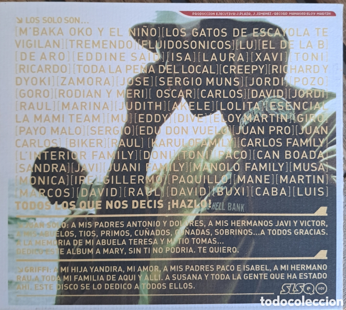 CDs de m&uacute;sica: S&oacute;lo Los Solo &ndash; Quimera. CDH.1 - Foto 4