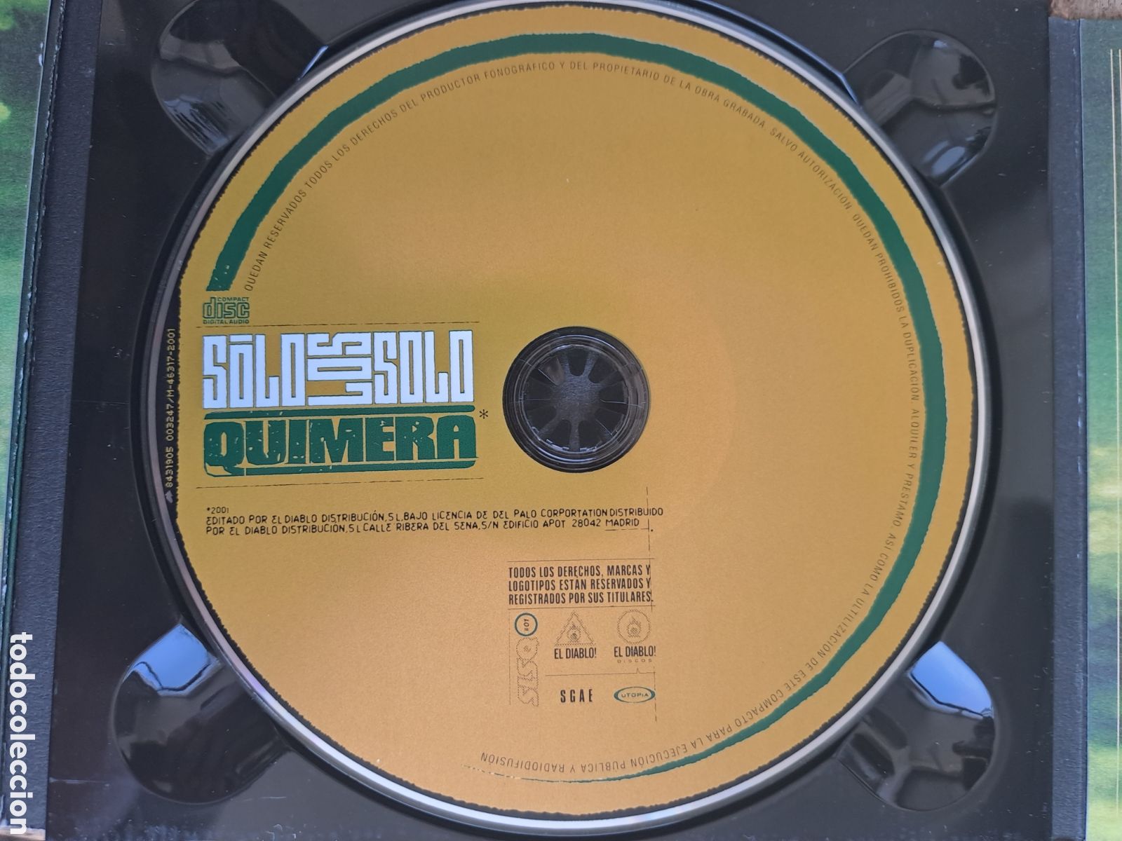 CDs de m&uacute;sica: S&oacute;lo Los Solo &ndash; Quimera. CDH.1 - Foto 5
