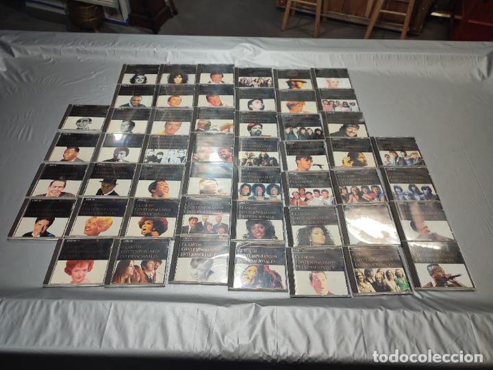 CDs de M&uacute;sica: 50 CD DE CLASICOS COMTEPORANEAS, APENAS USADOS