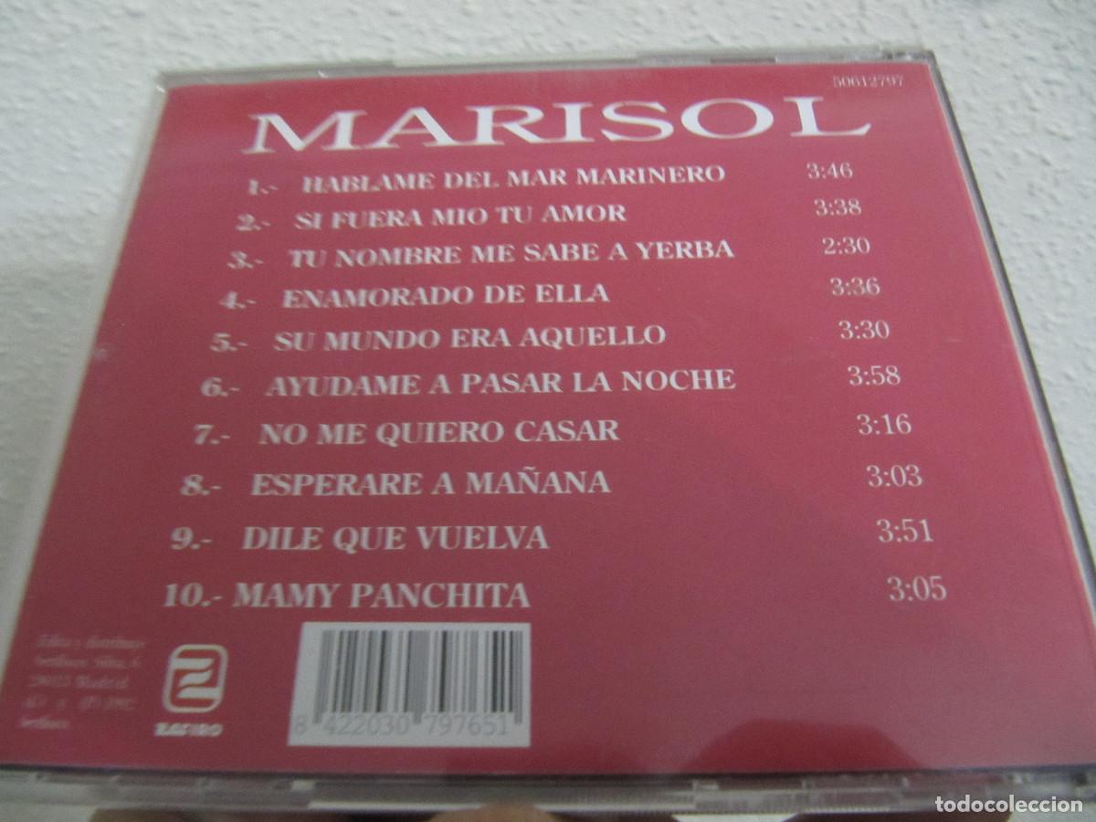 CDs de m&uacute;sica: Marisol cd Cadena Dial 1992 Zafiro - Foto 2