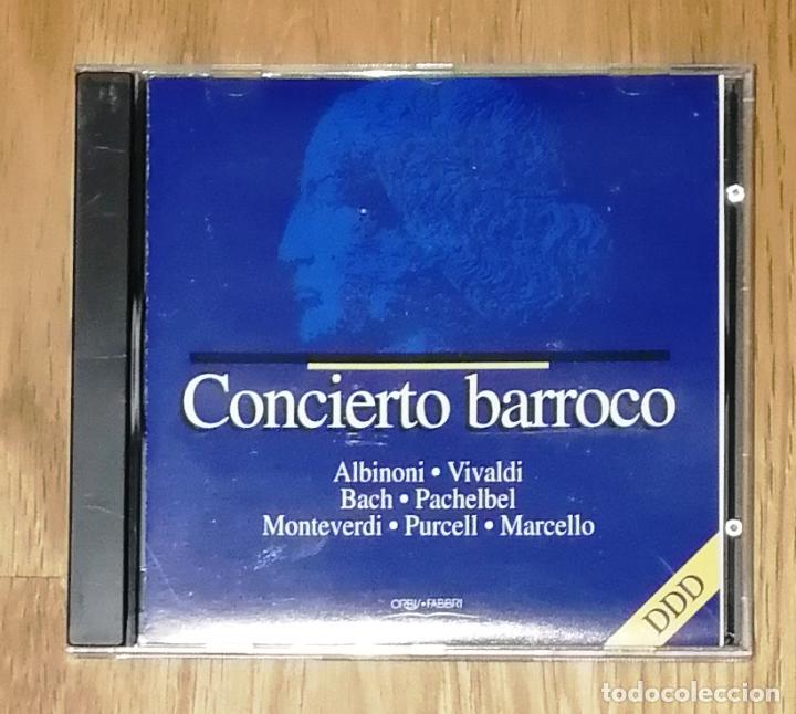 CD de Música: CD. CONCIERTO BARROCO / Albinoni, Vivaldi, Pachebel, Bach, Monteverdi, Purcell,... - Orbis, 1995