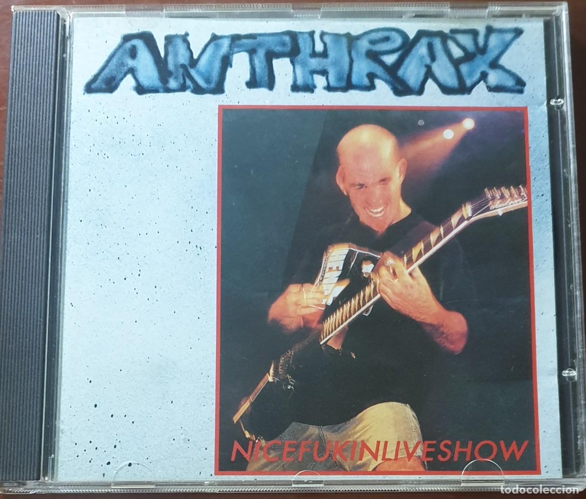 CDs de m&uacute;sica: Anthrax NICEFUKINLIVESHOW MAIN EVENT ME-CD-018 CD - Foto 1