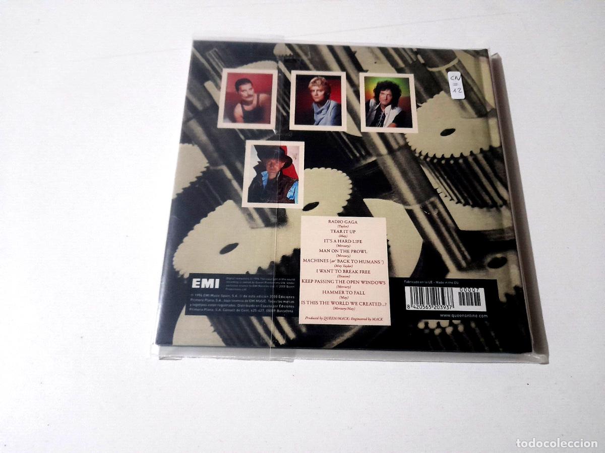 CDs de m&uacute;sica: QUEEN &rdquo;THE WORKS&rdquo; CD + LIBRO 9 TRACKS COMO NUEVO - Foto 2