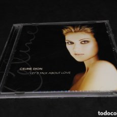 CDs de Música: CELINE DION - LET'S TALK ABOUT LOVE - CD - 1997 - DISCO VERIFICADO