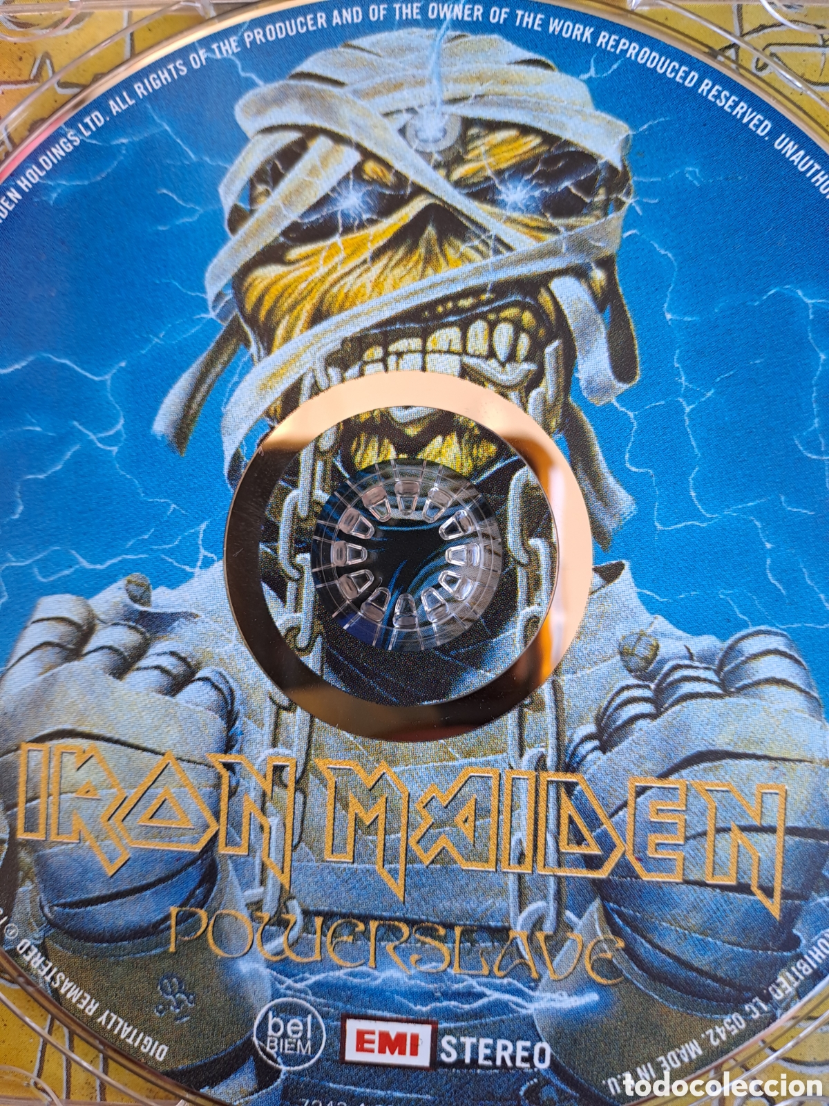 CDs de m&uacute;sica: **Iron Maiden &ndash; Powerslave. CDM.1 - Foto 3