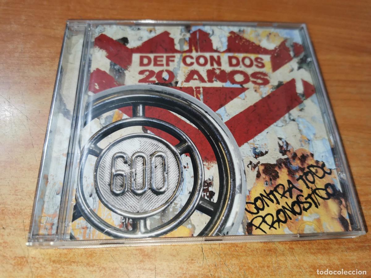 CDs de m&uacute;sica: DEF CON DOS 20 A&Ntilde;OS Contra todo pronostico CD ALBUM DEL A&Ntilde;O 2011 PUNK CONTIENE 20 TEMAS
