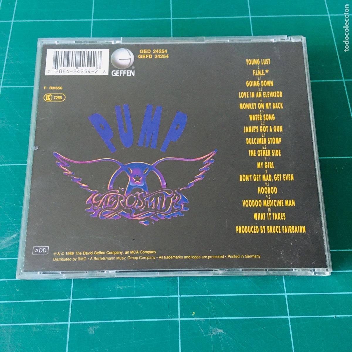 CDs de m&uacute;sica: AEROSMITH - PUMP - CD - Foto 2