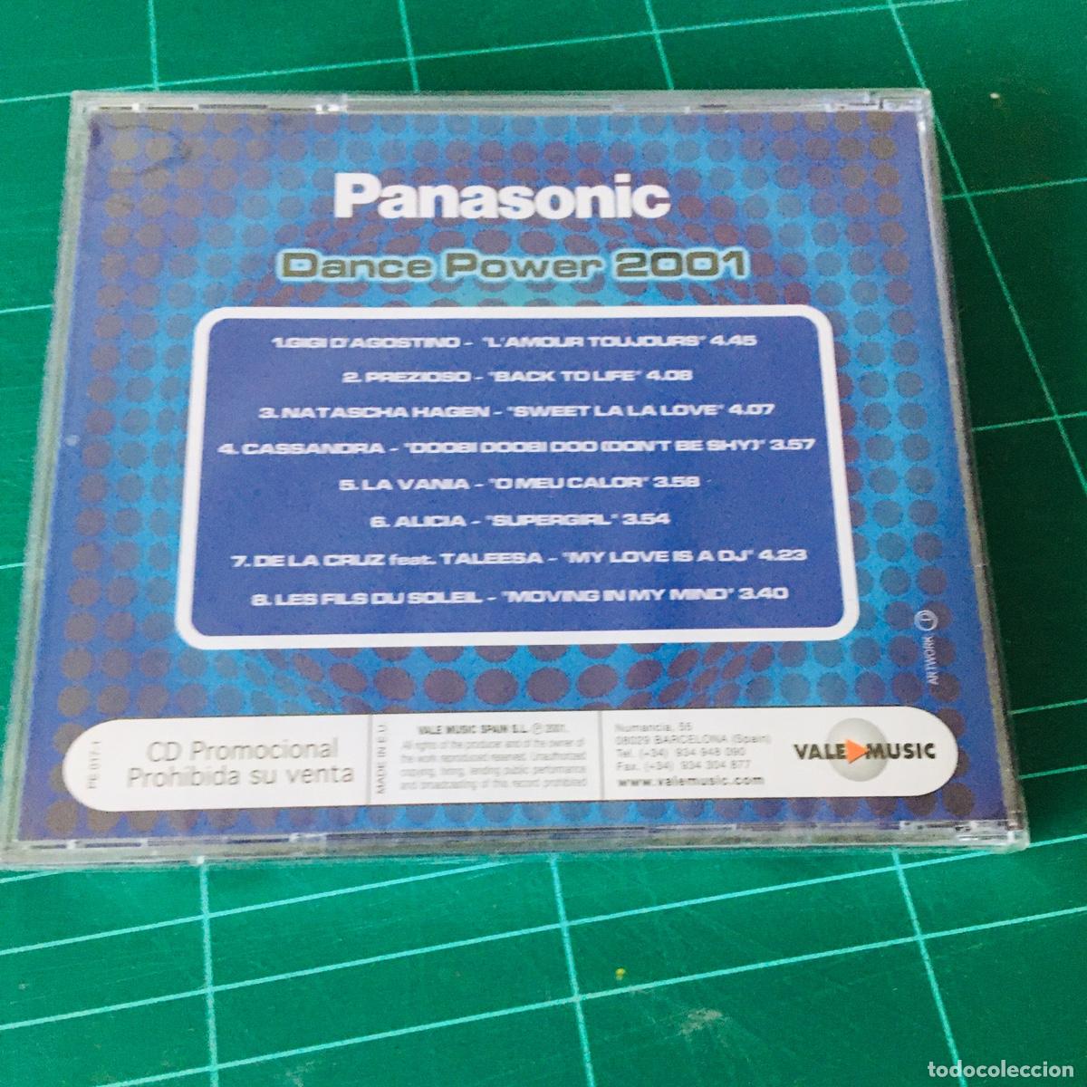 CDs de m&uacute;sica: DANCE POWER 2001 PANASONIC - CD - Foto 2