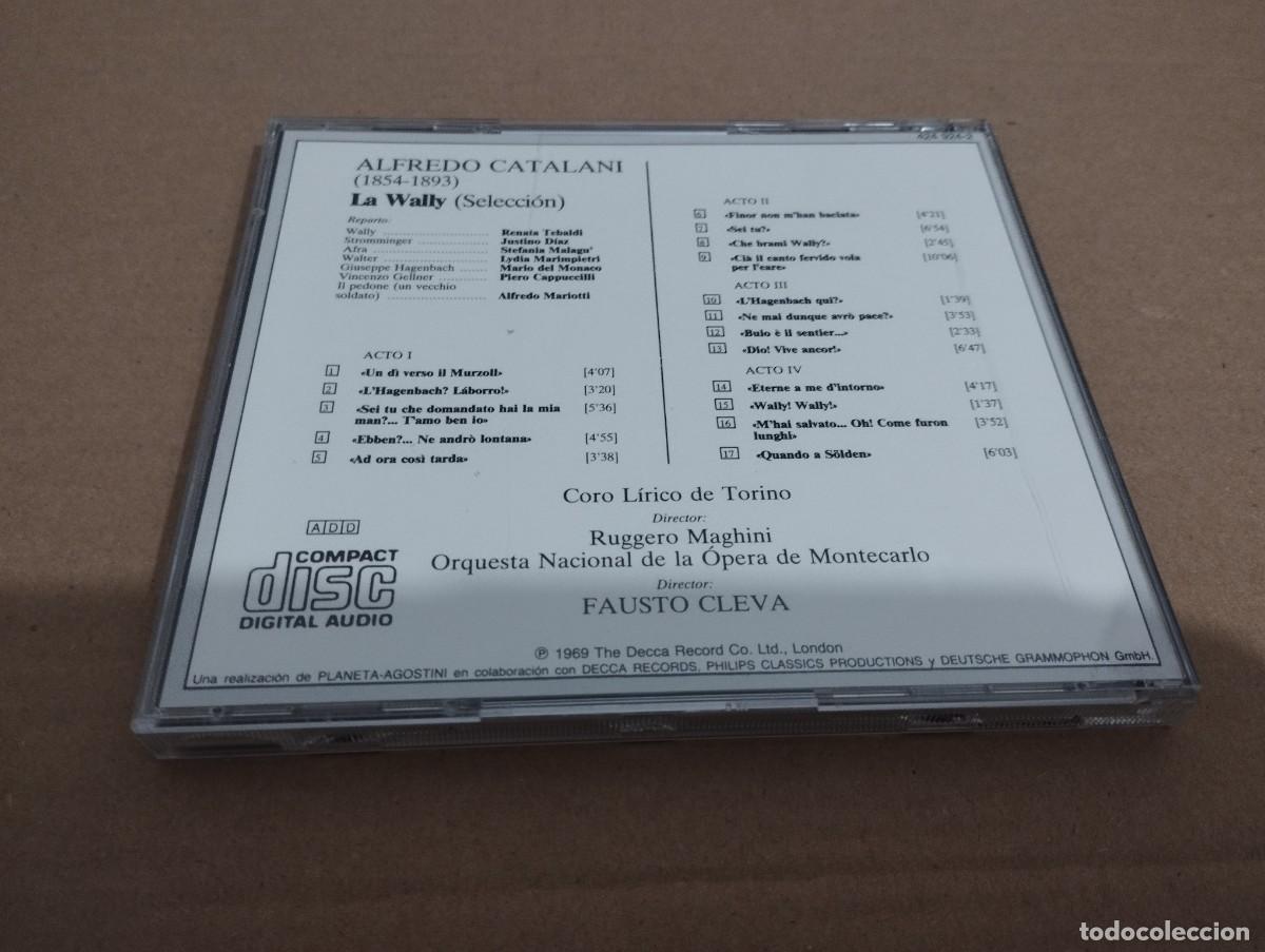 CDs de m&uacute;sica: LA WALLY. LA GRAN &Oacute;PERA (ALFREDO CATALANI) CD - Foto 3