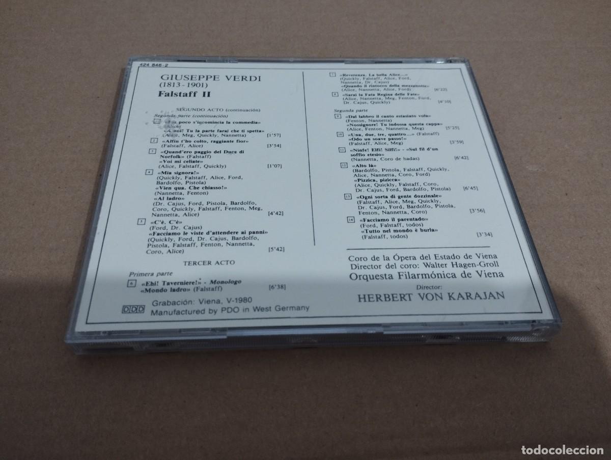 CDs de m&uacute;sica: FALSTAFF. LA GRAN &Oacute;PERA (GIUSEPPE VERDI) CD - Foto 3