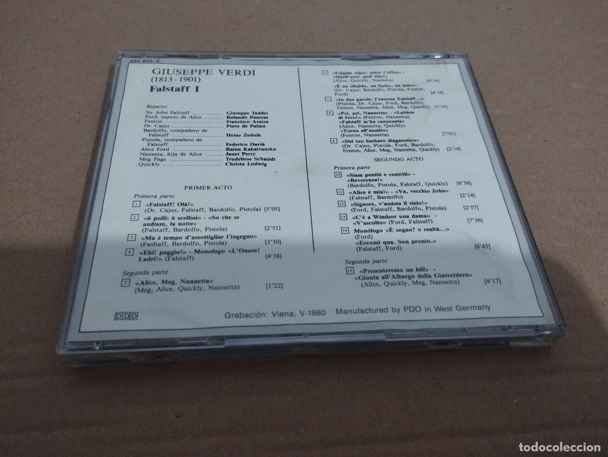 CDs de m&uacute;sica: FALSTAFF. LA GRAN &Oacute;PERA (GIUSEPPE VERDI) CD - Foto 3