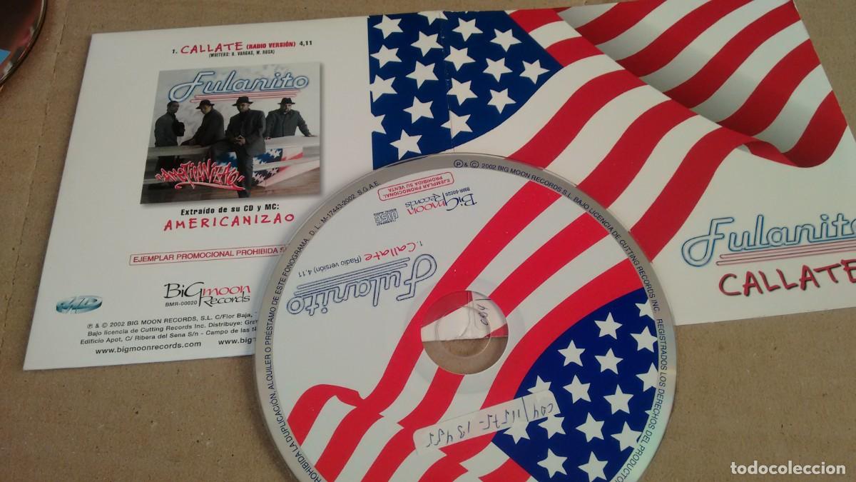 CDs de m&uacute;sica: CD-SINGLE ( PROMOCION) DE FULANITO - Foto 1