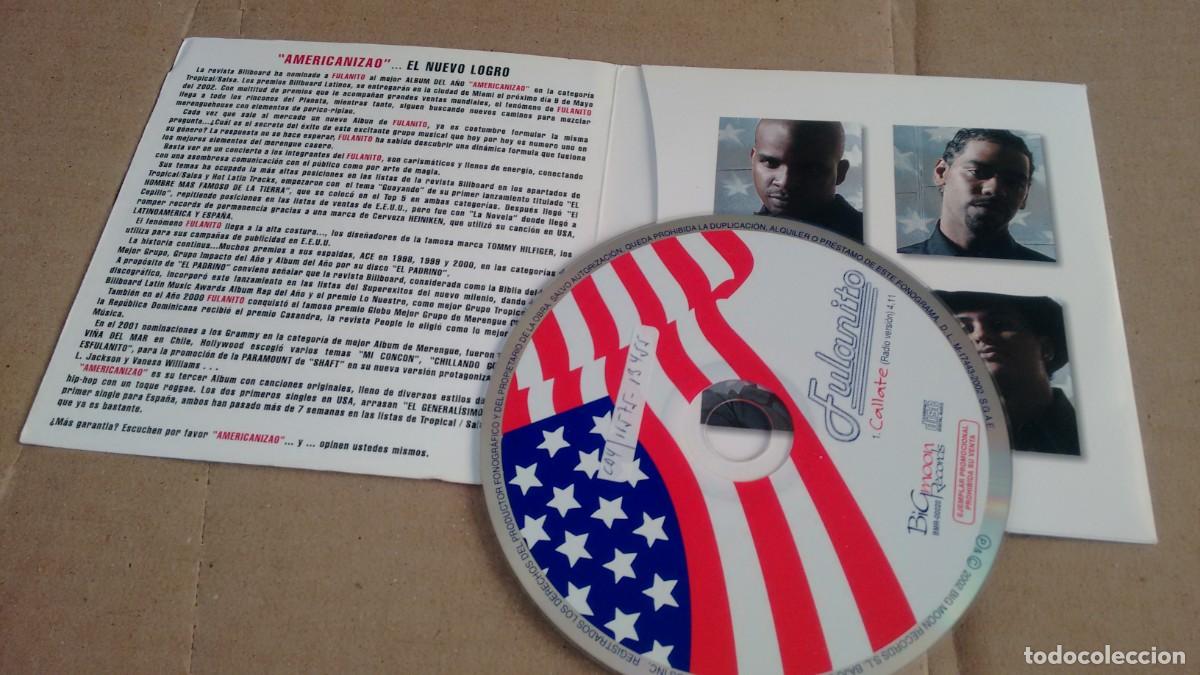 CDs de m&uacute;sica: CD-SINGLE ( PROMOCION) DE FULANITO - Foto 2