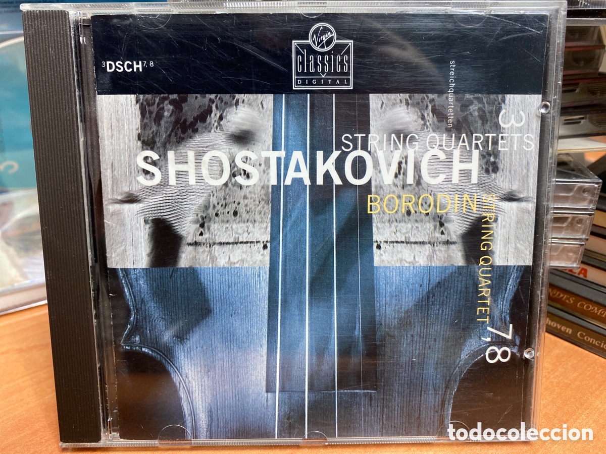 CDs de m&uacute;sica: Shostakovich - Borodin String Quartet - String Quartets 3, 7 & 8 (CD, Album) - Foto 1