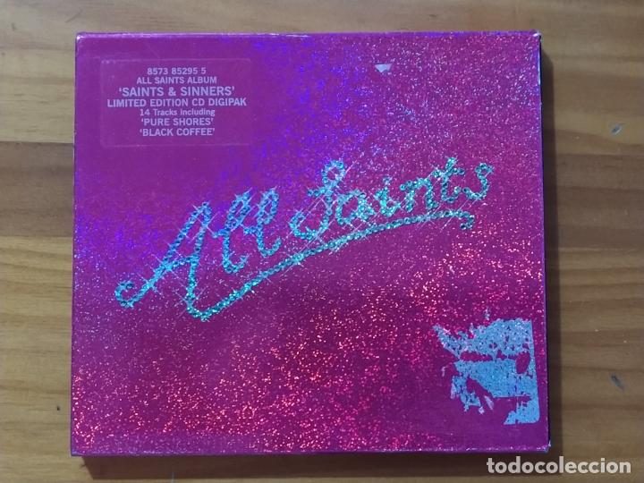 CDs de m&uacute;sica: CD ALL SAINTS - SAINTS & SINNERS - DIGIPAK (9P) - Foto 1