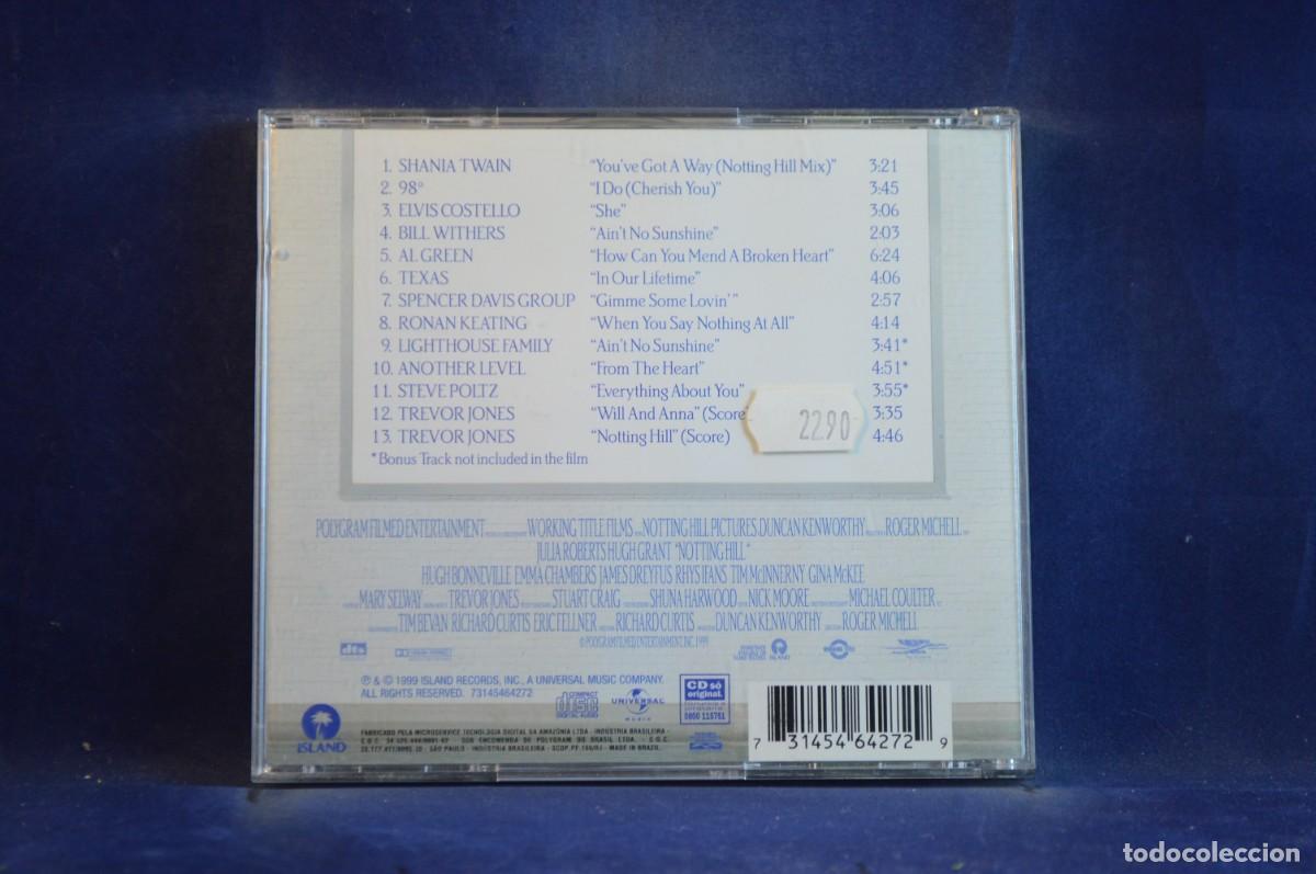 CDs de m&uacute;sica: VARIOUS &ndash; NOTTING HILL - CD - Foto 2