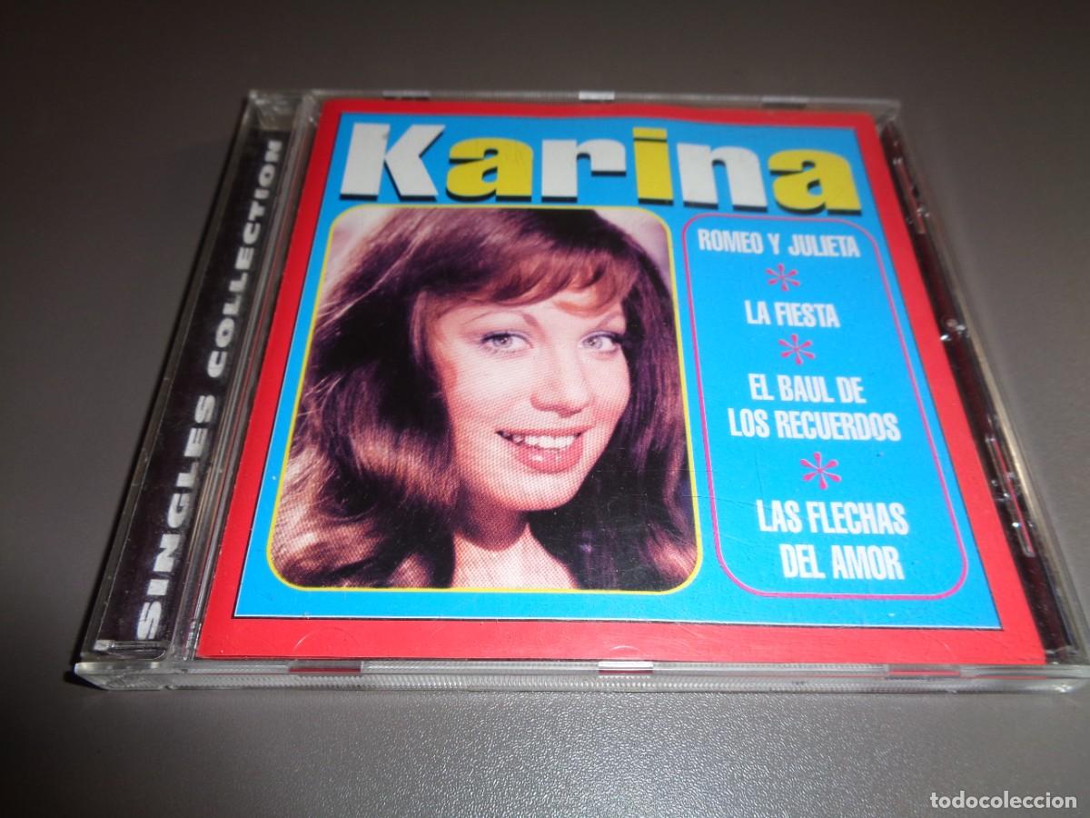 CDs de m&uacute;sica: KARINA / SINGLES COLLECTION / VOL.1 & 2 / 2 CD - Foto 2