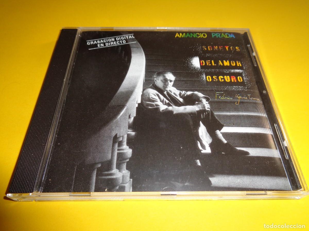 CDs de m&uacute;sica: AMANCIO PRADA / SONETOS DEL AMOR OSCURO / CD - Foto 1