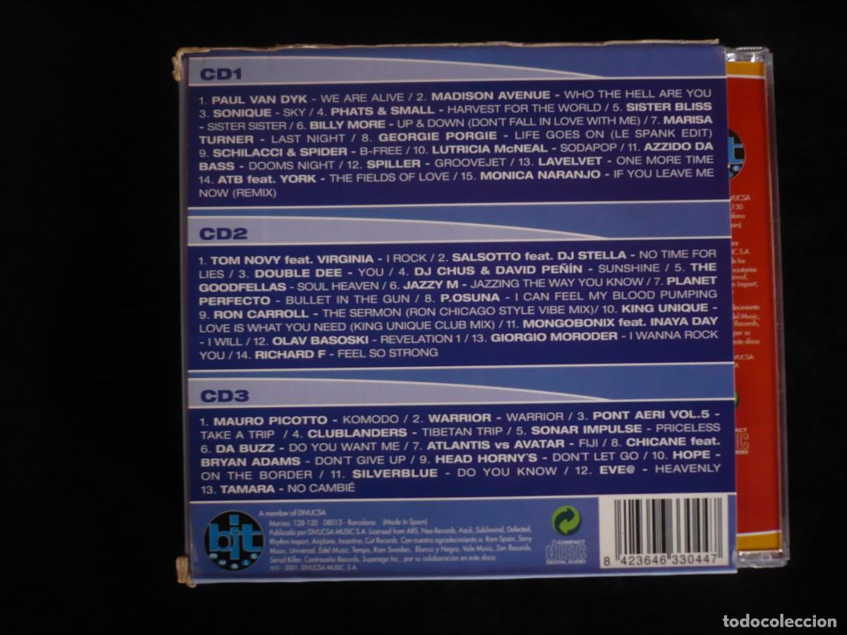 CDs de m&uacute;sica: top 2001 - 3 cd como nuevos - Foto 2