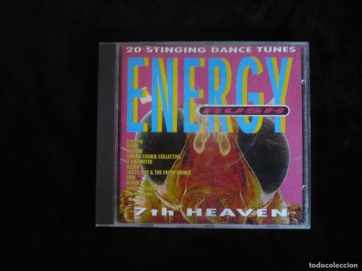 CDs de m&uacute;sica: energy rush 7th heaven - cd casi como nuevo - Foto 1