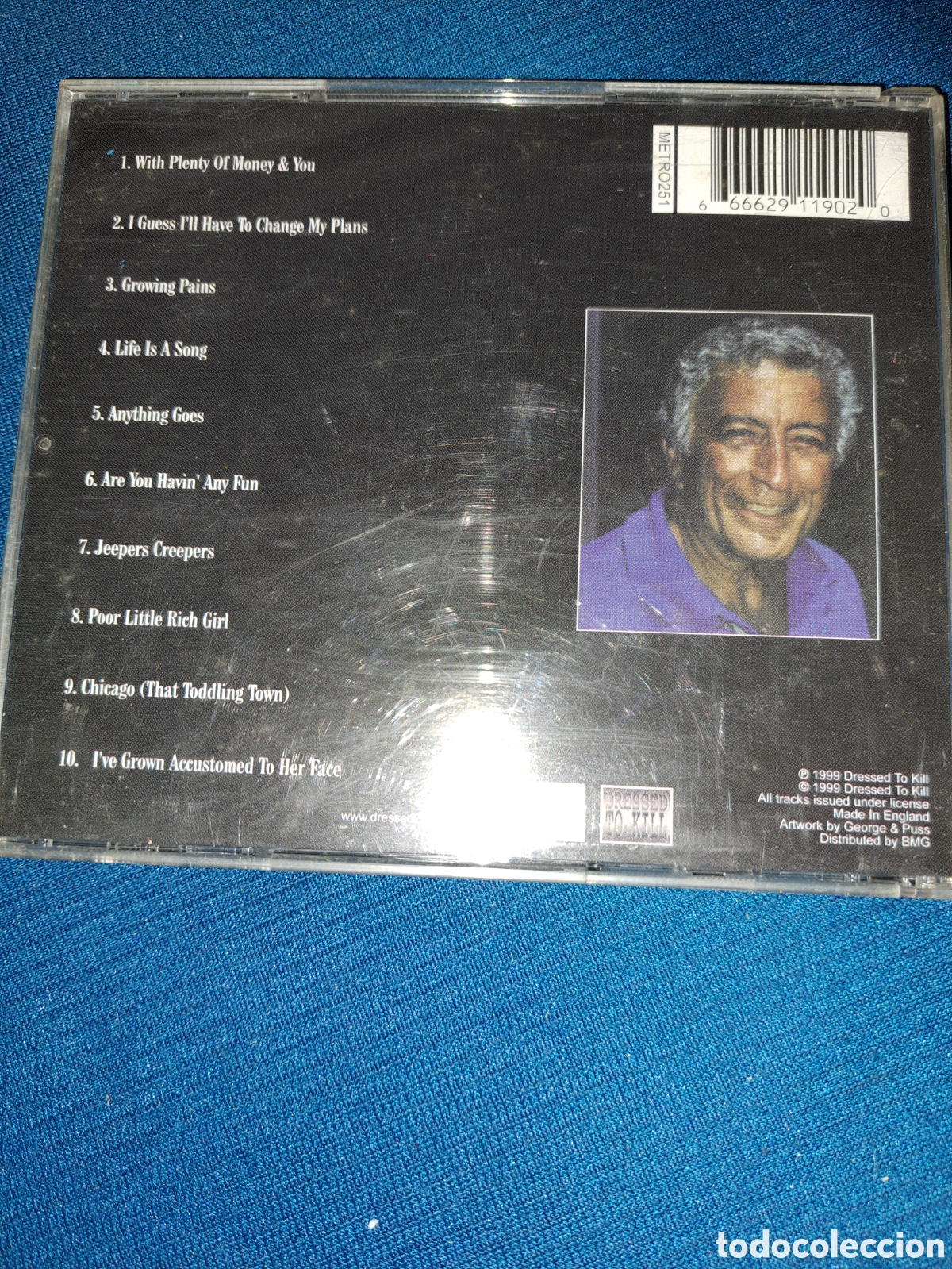 CDs de m&uacute;sica: CD TONY BENNET, LEGENDARY. 1999 - Foto 2