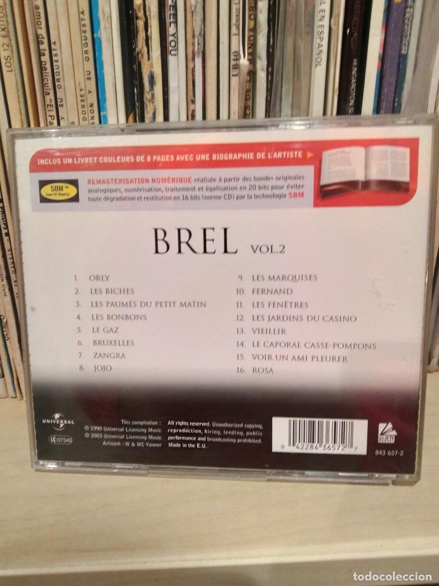 CDs de m&uacute;sica: BREL-BREL VOL.2-MASTER SERIES- - Foto 2