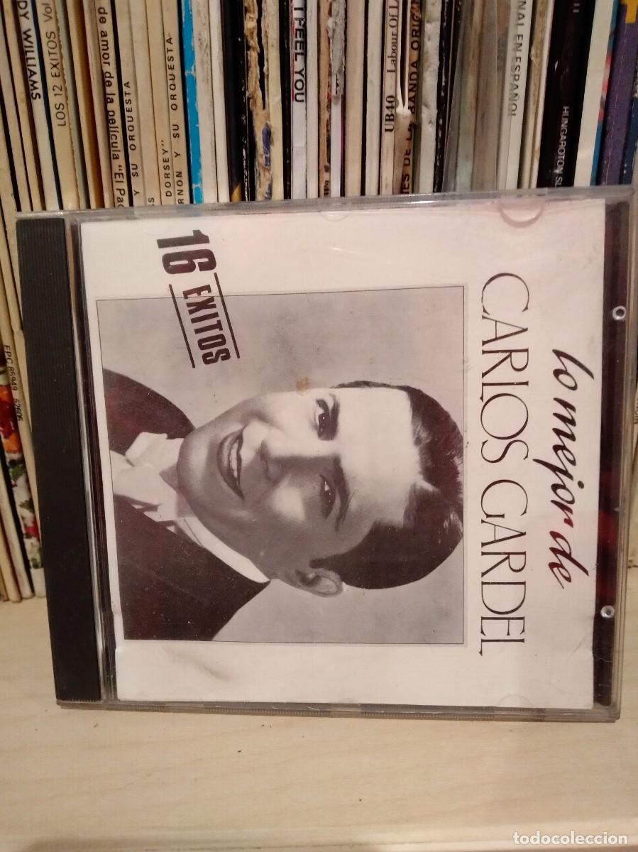 CDs de m&uacute;sica: LO MEJOR DE CARLOS GARDEL-16 EXITOS-CD - Foto 1