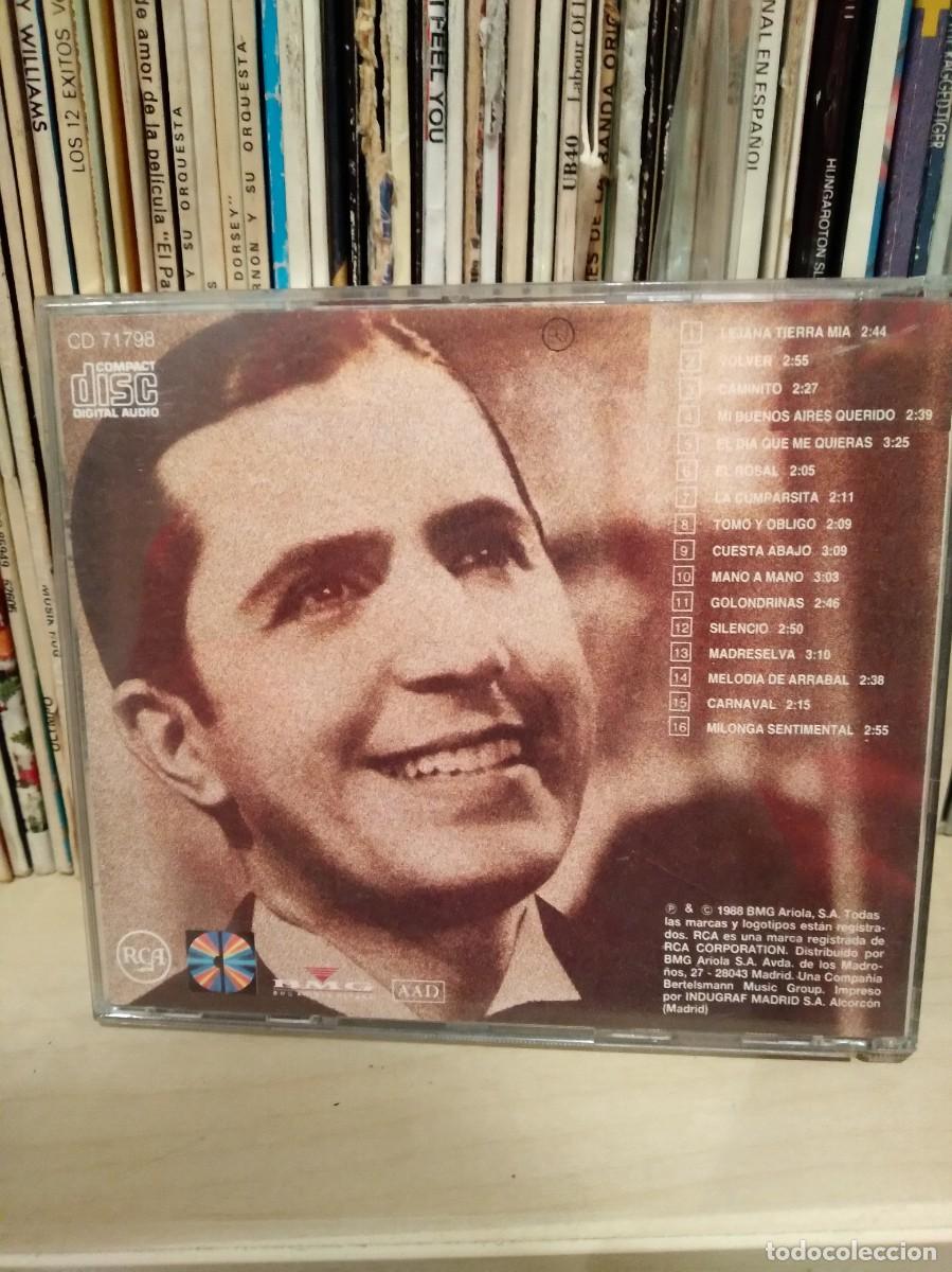 CDs de m&uacute;sica: LO MEJOR DE CARLOS GARDEL-16 EXITOS-CD - Foto 2