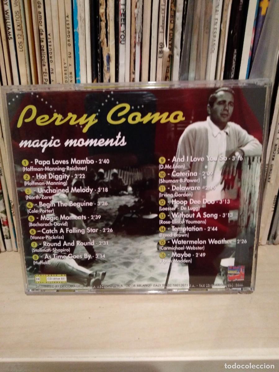 CDs de m&uacute;sica: PERRY COMO-MAGIC MOMENTS-CD- - Foto 2