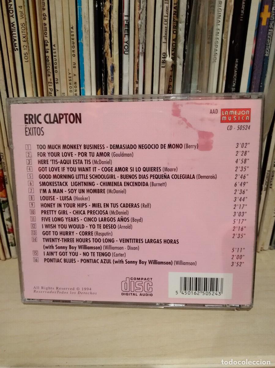CDs de m&uacute;sica: ERIC CLAPTON-EXITOS-16 TEMAS-CD- - Foto 2