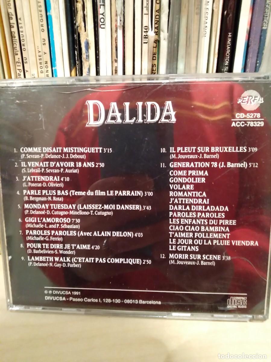 CDs de m&uacute;sica: DALIDA-INOLVIDABLE-CD- - Foto 2
