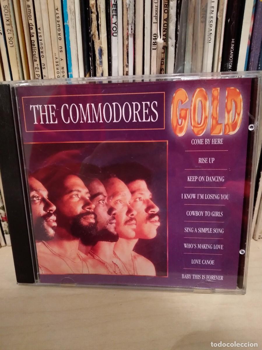 CDs de m&uacute;sica: THE COMMODORES-GOLD-CD recopilatorio con 9 temas-