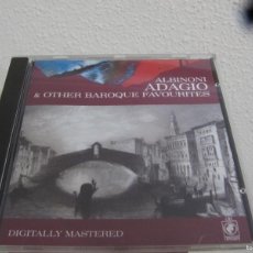 CDs de Música: ADAGIO & OTHER BAROQUE FAVOURITES. ALBINONI. Lote 391061839