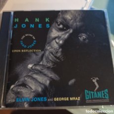 CDs de Música: HANK JONES WITH ELVIN JONES AND GEORGE MRAZ ‎– UPON REFLECTION - THE MUSIC OF THAD JONES. Lote 391063564