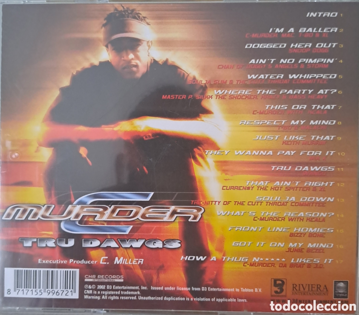 CDs de m&uacute;sica: **C-Murder &ndash; Tru Dawgs. CDH.1 - Foto 2