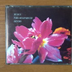 CDs de Música: MÚSICA PARA DESAPARECER DENTRO (2 CD). Lote 391108669