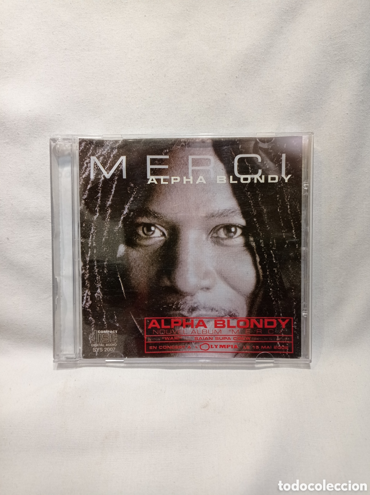 CDs de m&uacute;sica: CD ALPHA BLONDY MERCY. - Foto 1