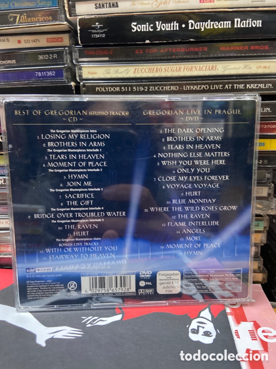 CDs de m&uacute;sica: Gregorian the Master Pieces, The Original cd dvd - Foto 2